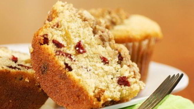 Рецепт Лимонно-клюквенных маффины