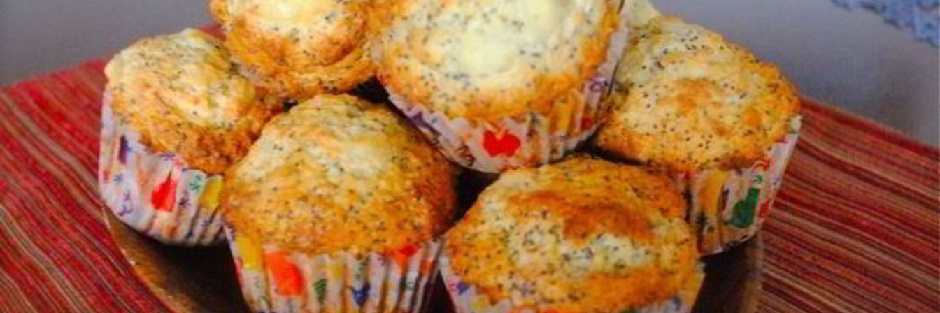 Рецепт Лимонных маффинов с маком