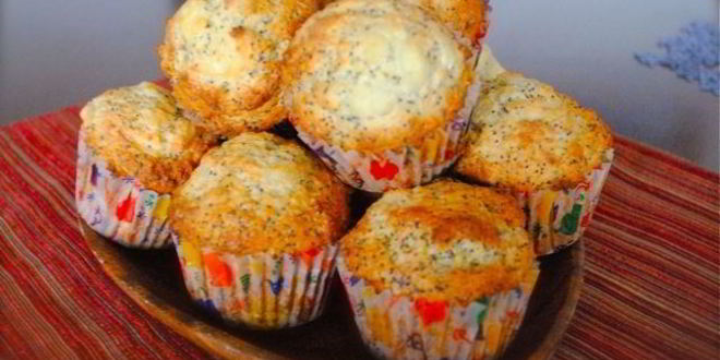 Рецепт лимонных маффинов с маком
