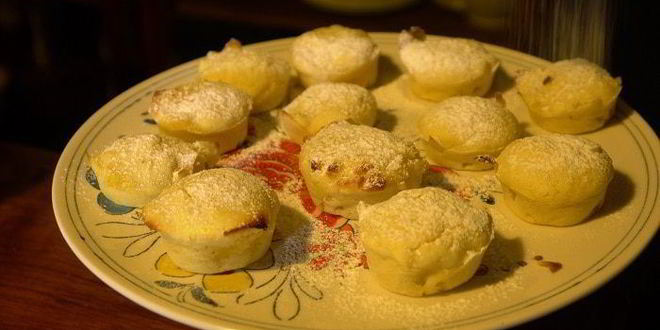 Рецепт лимонных мини-маффинов