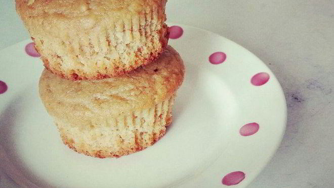 Рецепт Маффинов без масла из овсяной муки с бананом