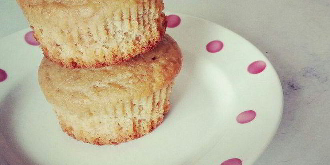 Рецепт маффинов без масла из овсяной муки с бананом