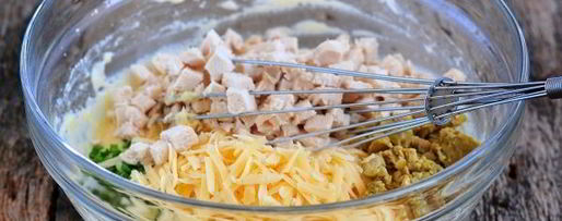 Шаг 5: маффинов куриных с сыром