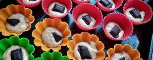 Шаг 3: маффинов на джеме