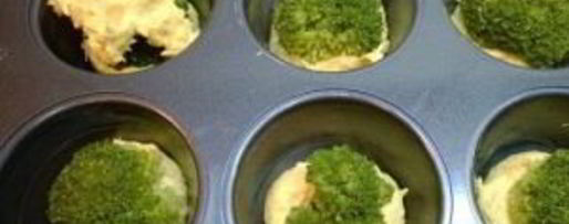 Шаг 2: маффинов с брокколи