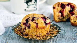 Рецепт Маффинов с черной смородиной