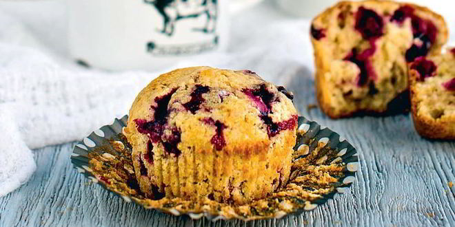 Рецепт маффинов с черной смородиной