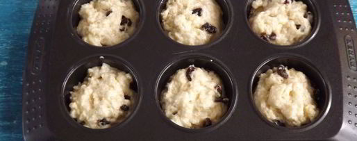 Шаг 3: маффинов с изюмом