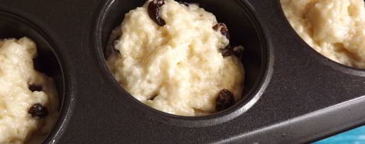 Шаг 4: маффинов с изюмом