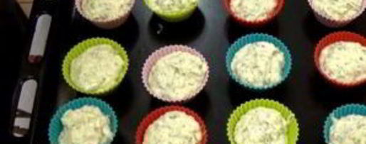 Шаг 2: маффинов с кабачками