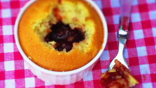 Рецепт Маффинов с клубничным вареньем