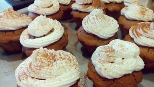 Рецепт Маффинов с корицей, изюмом и орехами