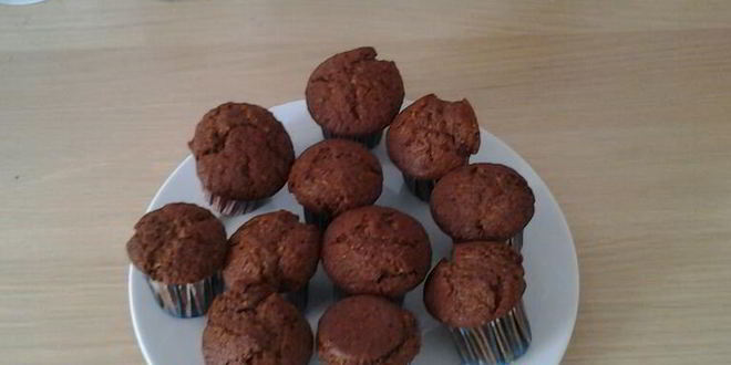 Рецепт маффинов с корицей, изюмом и орехами