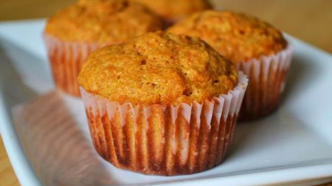 Рецепт Маффинов с морковью и грецким орехом