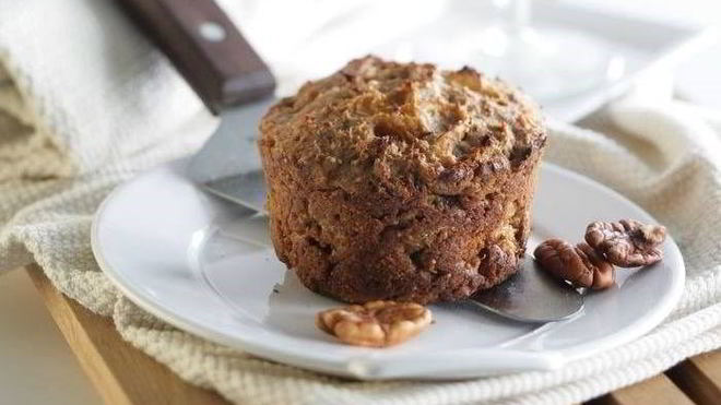 Рецепт Маффинов с орехами, курагой и инжиром