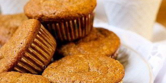 Рецепт маффинов с отрубями и ананасом