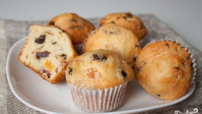 Рецепт Маффинов с сухофруктами