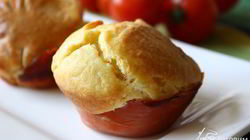 Рецепт Маффинов с сыром и беконом