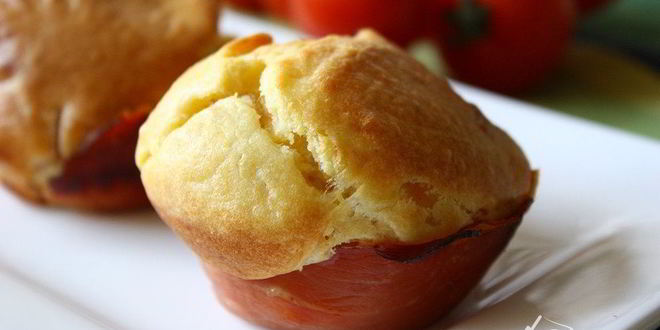 Рецепт маффинов с сыром и беконом