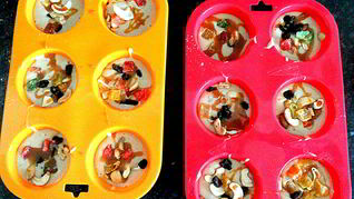 Рецепт Маффинов с цукатами и орехами