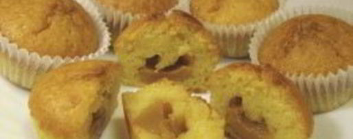 Шаг 4: маффинов с вареной сгущенкой