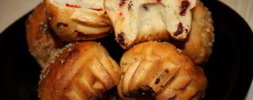 Шаг 3: маффинов с вишней