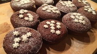 Рецепт Маффинов шоколадных с крошкой