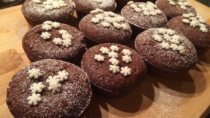 Рецепт Маффинов шоколадных с крошкой