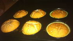 Рецепт Малиновых маффинов