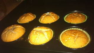 Рецепт Малиновых маффинов