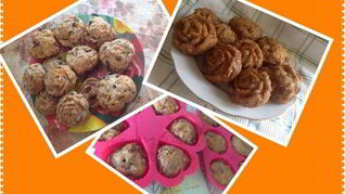 Рецепт Постных морковных маффинов