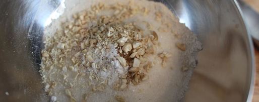 Шаг 1: ржаных маффинов с яблоком, кешью и кориандром