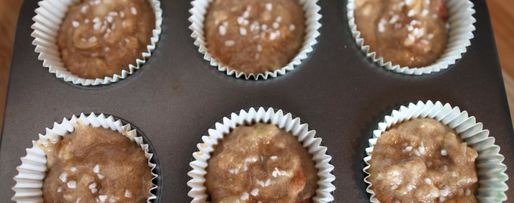 Шаг 3: ржаных маффинов с яблоком, кешью и кориандром