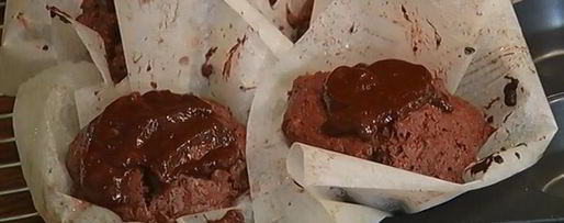 Шаг 11: шоколадна-апельсиновых маффины