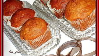 Рецепт Шоколадна-банановых маффины с миндалем