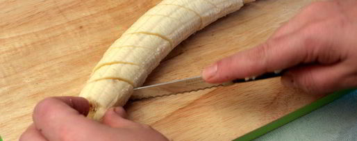 Шаг 3: шоколадных маффинов с бананом