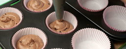 Шаг 9: шоколадных маффинов с бананом