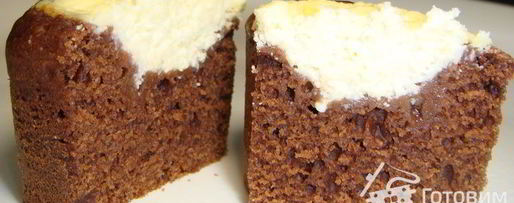 Шаг 3: шоколадных маффинов с творожной начинкой