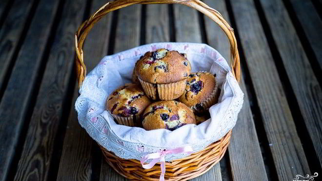 Рецепт Смородиновых маффинов