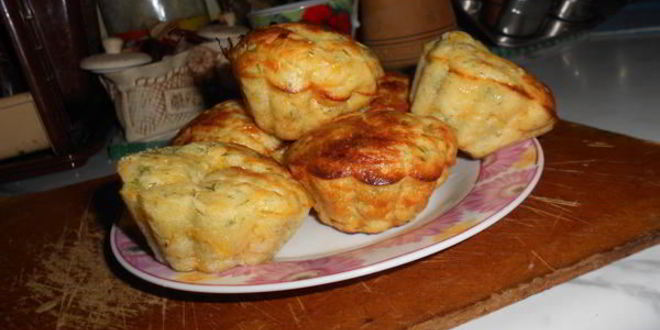 Рецепт сырных маффинов