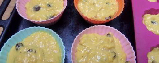 Шаг 19: тыквенных маффинов с хурмой