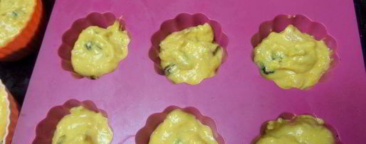 Шаг 20: тыквенных маффинов с хурмой