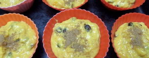 Шаг 22: тыквенных маффинов с хурмой