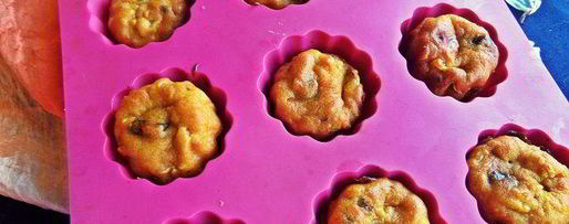 Шаг 23: тыквенных маффинов с хурмой