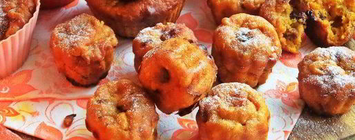 Шаг 26: тыквенных маффинов с хурмой