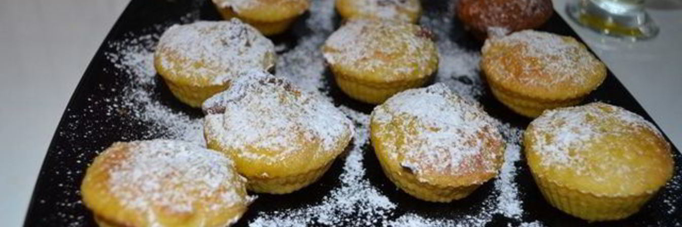 Рецепт Тыквенных маффинов с шоколадной начинкой