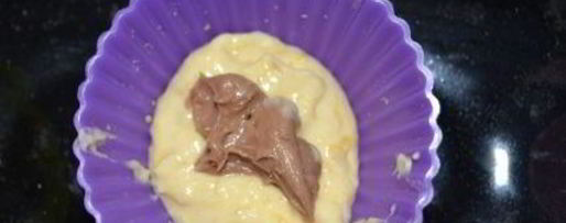 Шаг 2: тыквенных маффинов с шоколадной начинкой