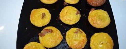 Шаг 5: тыквенных маффинов с шоколадной начинкой