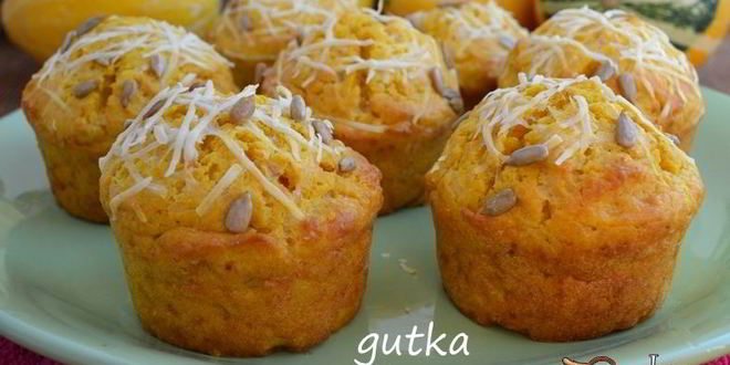Рецепт тыквенных маффинов с сыром