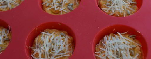 Шаг 2: тыквенных маффинов с сыром